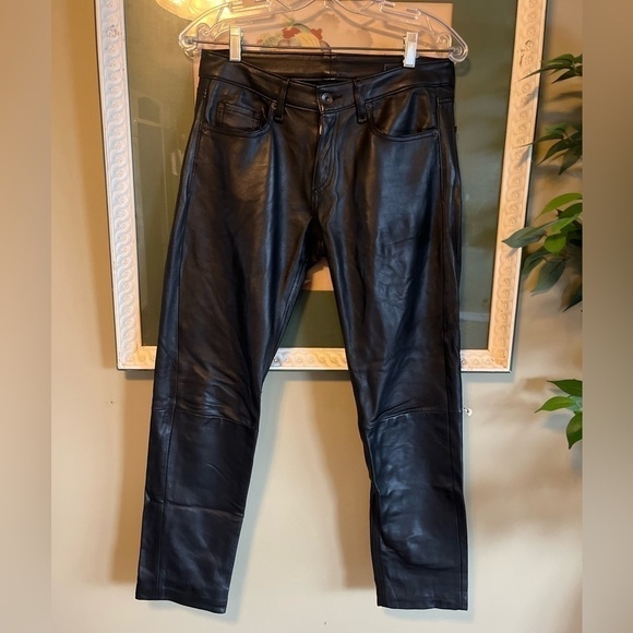 Rag & Bone Lamb Leather Pants - Picture 2 of 12